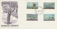 Samoa-1976 Fishing FDC - Samoa (Staat)