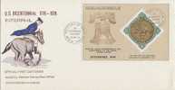 Samoa-1976 Interphil Souvenir Sheet FDC - Samoa (Staat)