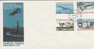 Samoa-1977 Lindbergh Flight 50th Anniversary FDC - Samoa (Staat)