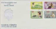 Samoa-1977 Queen Elizabeth Silver Jubilee FDC - Samoa (Staat)