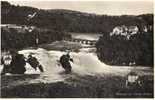 7524     Svizzera    Rheinfall  Mit  Schloss Laufen VG   1934 - Laufen-Uhwiesen 