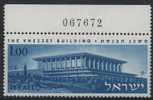 ISRAEL Poste 313  ** MNH Parlement KNESSET Bord De Feuille Numéroté - Ongebruikt (zonder Tabs)