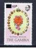 WAG+ Gambia 1982 Mi 437 Mnh Überdruck-Marke - Gambie (1965-...)