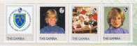 WAG+ Gambia 1982 Mi 445-48 Mnh 21. Geburtstag Lady Diana - Gambie (1965-...)