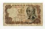 - ESPAGNE . 100 C. 1970 - 100 Peseten