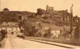 LE GRAND-PRESSIGNY (Indre-et-Loire 37) - Ruines Du Château D´Etableau Et Pont Sur La Claise. - Le Grand-Pressigny