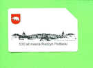 POLAND - Urmet Phonecard As Scan - Polen