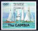 WAG+ Gambia 1985 Mi Bl. 17 - 582 Mnh Olympische Sommerspiele, Los Angeles - Gambia (1965-...)