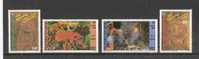 Polynésie Fr: 241/ 242 + 259/ 260 ** - Unused Stamps