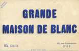 Buvard - Grande Maison De Blanc - Textile - Textile & Vestimentaire