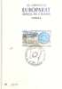 46586)libretto Commemorativo Europarat - Con Un Valore + Annullo - Commemoratives