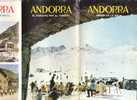 B0131 - Brochure Turistica  PRINCIPATO D'ANDORRA  Anni ´70/S.JULIA DE LORIA/LES ESCALDES/CANILLO/ORDINO/ENCAMP/LA MASSAN - Tourisme, Voyages