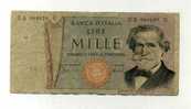 - ITALIE . 1000 L. 1969 - 1000 Lire