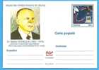 Romania Postal Stationery  Postcard 2001. Stefan Odobleja Mathematician Cyberneticist IT PC - Informática