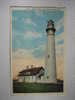 Light House              North Point Lighthouse Racine Wi  Vintage Wb - Racine