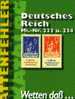 Schantl Reichspost Plattenfehler Katalog 1.Auflage DR 233/234 Neu 15€ Spezial - Katalog New Catalogue From Old Germany - Duitsland