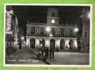 MARSALA PALAZZO VII APRILE VESPA D'EPOCA CARTOLINA FORMATO GRANDE VIAGGIATA NEL 1957 - Marsala