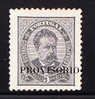 T)1892 PORTUGAL SCN 79,NG,OVERPRINTED IN BLACK,SCV 16 - Usado