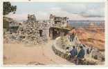 Grand Canyon ´The Lookout´, On Fred Harvey Detroit Publishing C1910s/20s Vintage Postcard - USA National Parks