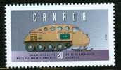 1996 20 Cent Canada  Bombardier Snowmobile #1605u  MNH Full Gum - Unused Stamps