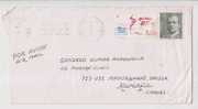 Spain To India Used Cover 1998, Air Mail - Cartas & Documentos