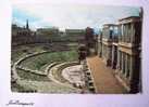 TEATRO ROMANO DE MERIDA, BADAJOZ. UNIGRAF POSTAL ARTE. HISTORIA DEL ARTE ESPAÑOL N° 15 - Badajoz