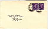 1959 Letter To USA  Cancelled < ALLOWAY 25 July 1959> To Commemorate 200th  Ann Of Robert Burns As Per Included Letter - Scotland