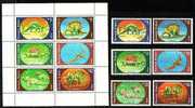 BULGARIA \ BULGARIE - 1990 - Animaux Prehistoriques - 6v + PF** - Unused Stamps