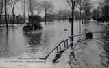 D94 - ALFORTVILLE - CRUE DE LA SEINE JANVIER 1910 -LA  ROUTE DE FONTAINEBLEAU INONDEE - Alfortville