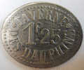 Grenoble 38 Taverne Des Dauphins 1f25 Elie 85.7 SUPERBE - Monetary / Of Necessity