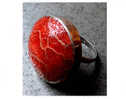 Bague Argent Corail / Silver And Coral Root Ring - Anelli