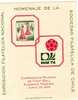 Fußball WM München 1974 Orchidee Chile 642 B +Sonder-Block I/74 ** 25€ Hoja Flower Bloc Soccer Souvenir Sheet Bf America - 1974 – West Germany