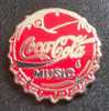Pin´s Coca-Cola Music Signé Degat - Coca-Cola