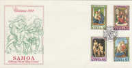 Samoa-1990 Christmas FDC - Samoa (Staat)