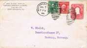 0985. Carta Entero Postal  NEW ORLEANS 1904 A Alemania - Covers & Documents
