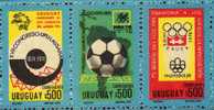 Ereignisse Des Jahres 1974 Uruguay Block 21  ** 70€ UPU-Kongress Fussball WM Olympia-Vorbereitung Sheet Bf AMERICA - U.P.U.