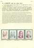 Folder Taiwan 2007 Famous Chinese Stamps - Representative Figures Of Democracy Movement - Neufs
