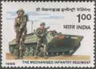 Tank, Soldiers, Militaria, Infantry, MNH 1988, S. G. 1300 - Ungebraucht