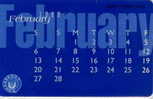# UAE A11 February 1999 Calendar 30 Ods 01.99  Tres Bon Etat - Emirats Arabes Unis