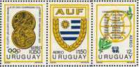 Fussball-WM 1978 Uruguay Block 39 ** 55€ Olympia-Gold 1924/28 Emblem Fußball-Champion 1930 Bis 1974 Soccer Sheet America - 1978 – Argentine