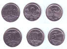 Brazil 3 Coins Lot 1989-1990 - Brésil
