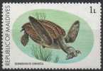 MALDIVES 798 ** MNH  TORTUE SCHILDKRÖTE TURTLE TORTOISE - Tortues