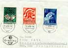 LETTERA FDC ERSTAG 10.10.1950 3 Val. Plebiscito Della Carinzia. - Storia Postale