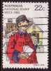 1980 - Australian National Stamp Week 22c POSTMAN DELIVERING Stamp FU - Gebraucht