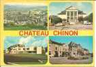 CHATEAU CHINON .. VUE GENERALE , LA MAIRIE , LA MAISON DE RETRAITE , PLACE NOTRE DAME - Chateau Chinon