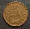 No.BC.7-12: MONGOLIA Coin 5 MONGO 1945 - Alluminium-Bronze - Mongolië