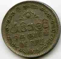 Sri Lanka 1 Rupee 1975 KM 136.1 - Sri Lanka (Ceylon)