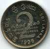 Sri Lanka 2 Rupees 1996 KM 147 - Sri Lanka