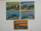 Tourism. MINT Set Of 5. - Schede Olografiche (Landis & Gyr)