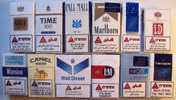 Empty Cigarette Boxes - 12 Items #0969. - Contenitori Di Tabacco (vuoti)